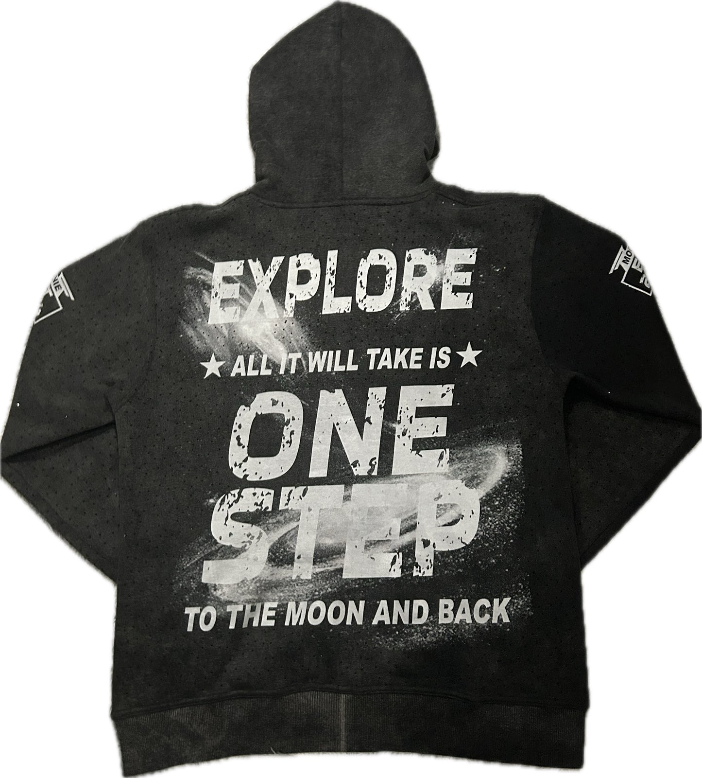 Black MOONIE ONE STEP Zip Up